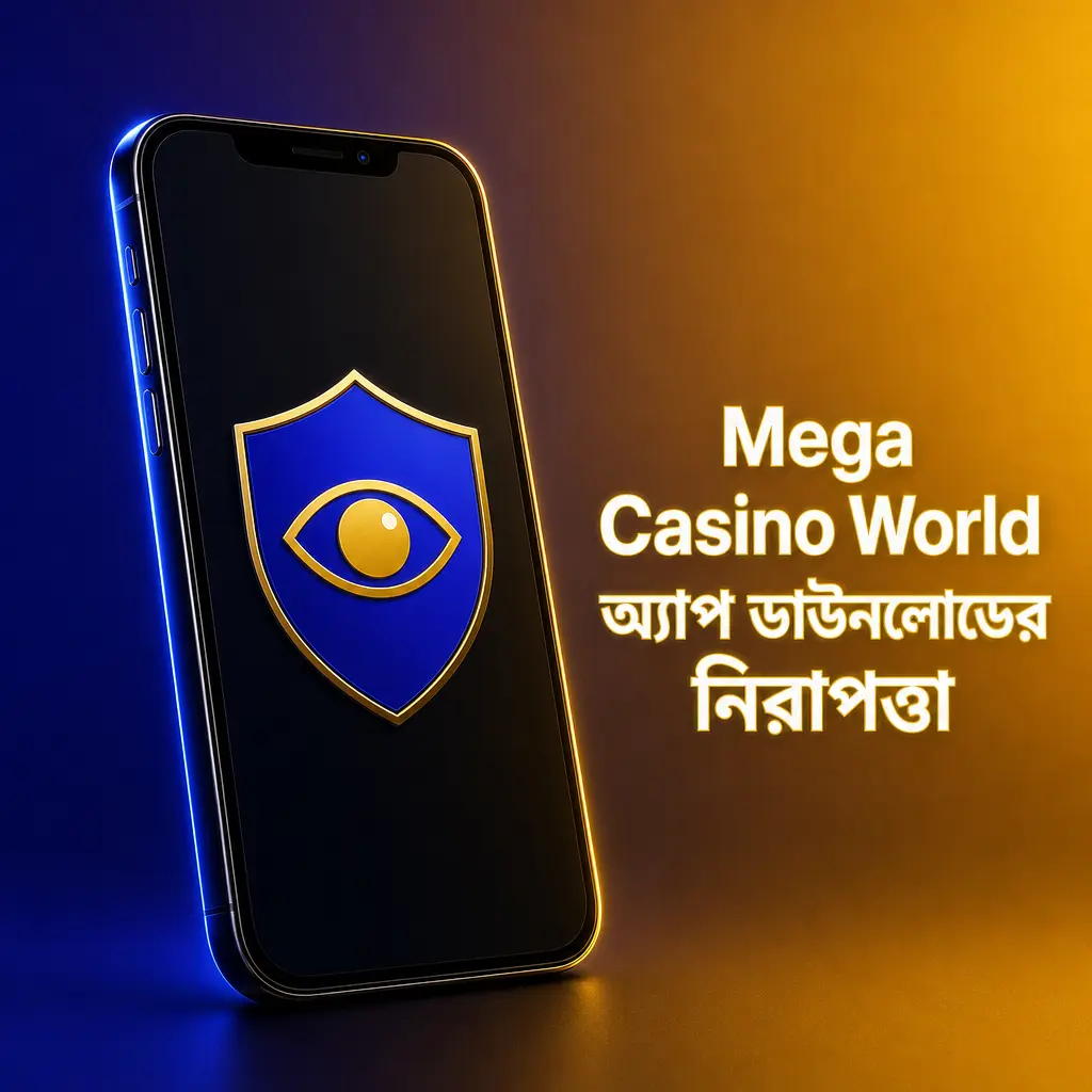 Mega Casino World অ্যাপের নিরাপত্তা ও লাইসেন্স