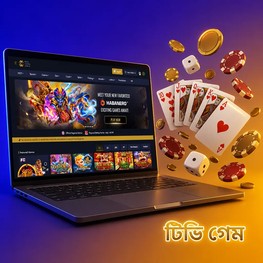 Mega Casino World টিভি গেম লাইভ ক্যাসিনো
